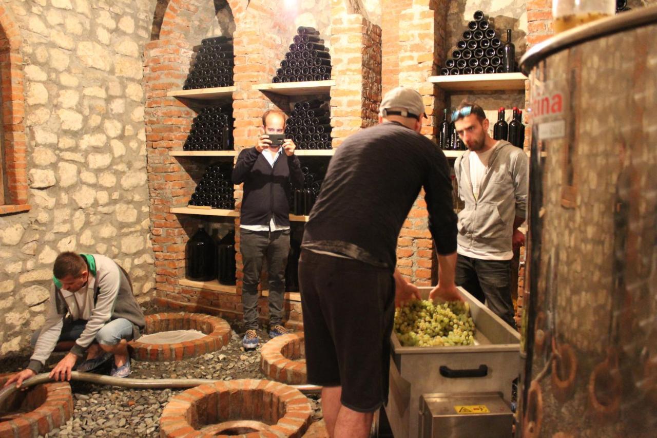 Sadmeli Winery Hotel Ambrolauri Kültér fotó