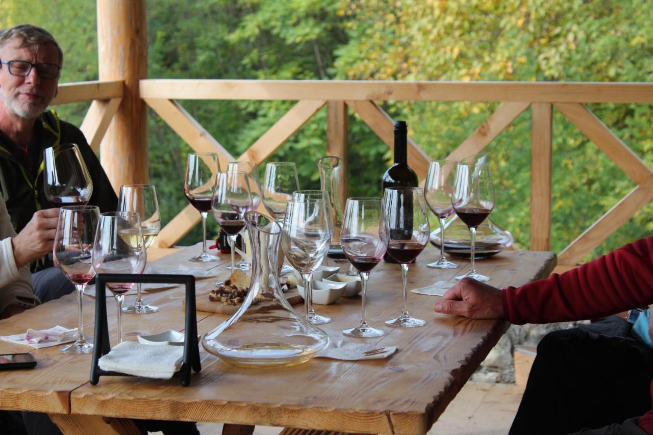 Sadmeli Winery Hotel Ambrolauri Kültér fotó