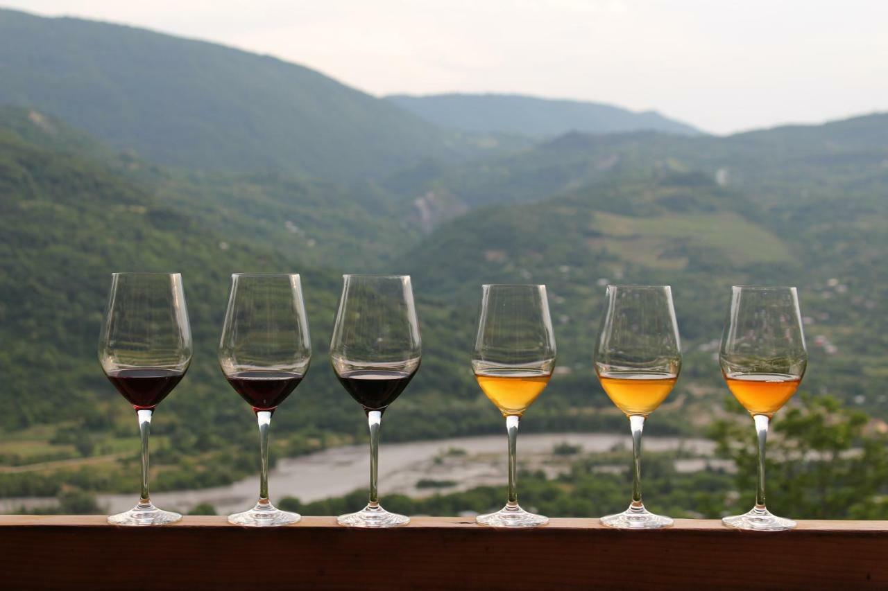 Sadmeli Winery Hotel Ambrolauri Kültér fotó